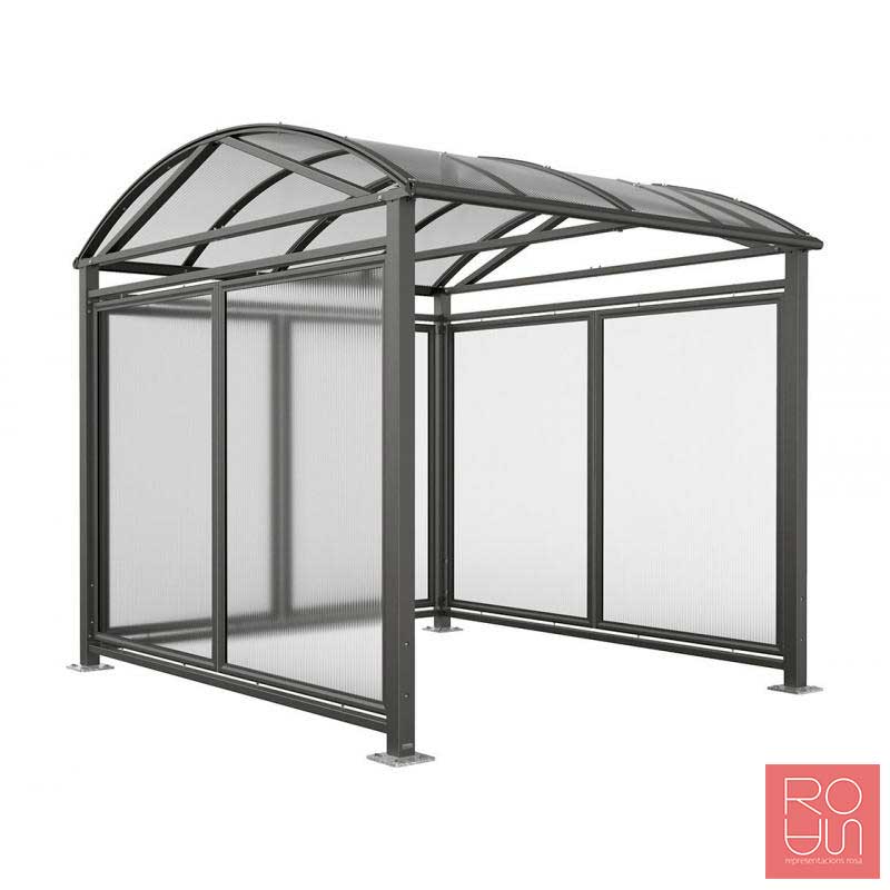 Refugi per bicicletes i motos model Bòveda L